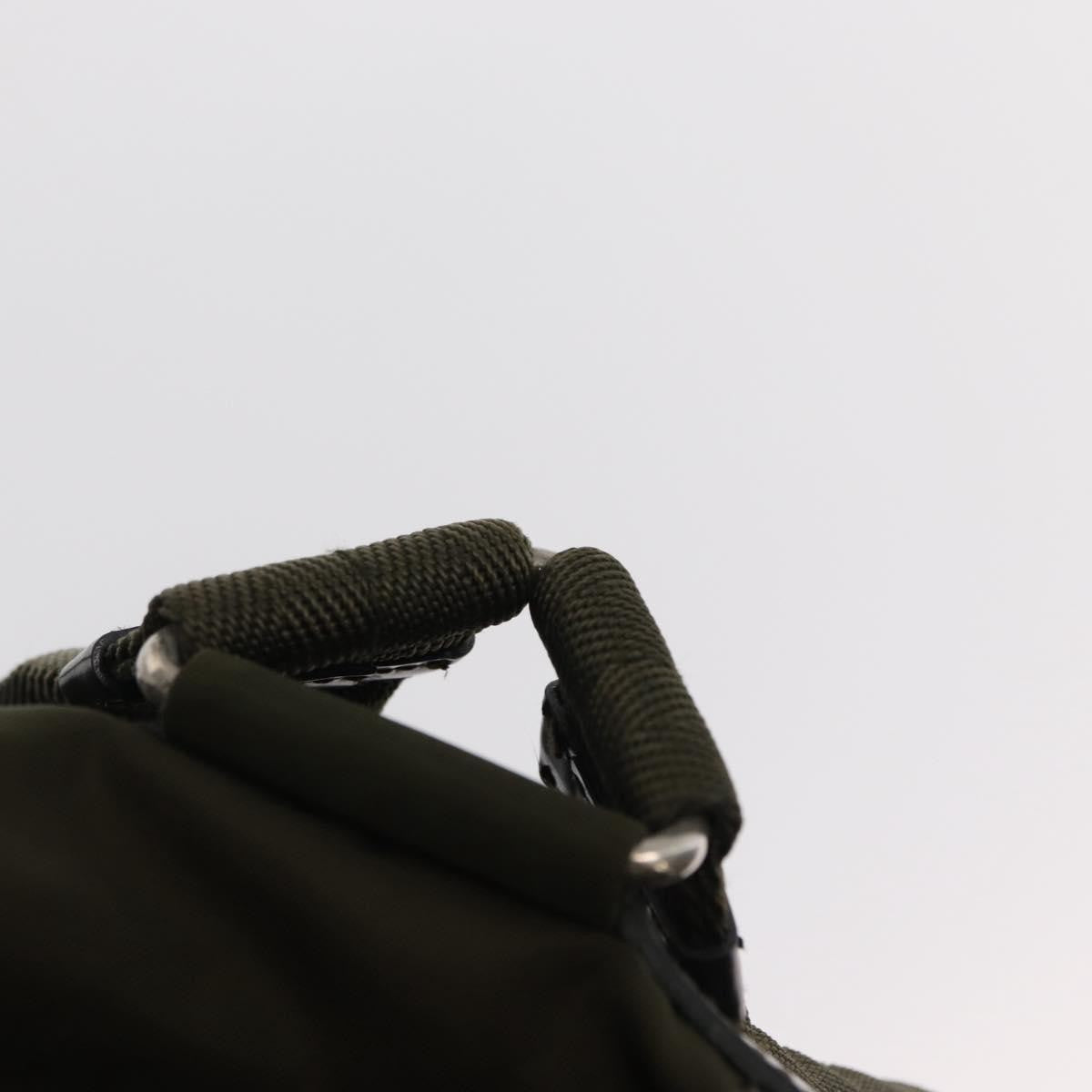 Prada Double Front Pocket Backpack Tessuto, GREEN, NYLON, Backpack