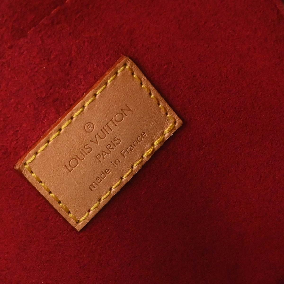 Louis Vuitton Croissant Handbag Monogram Canvas, Brown, Canvas, Handbag