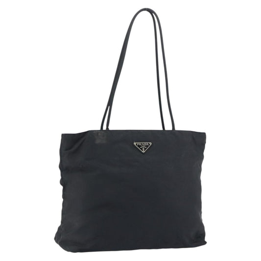 Prada Vintage Tote Tessuto, BLACK, NYLON, Tote bag