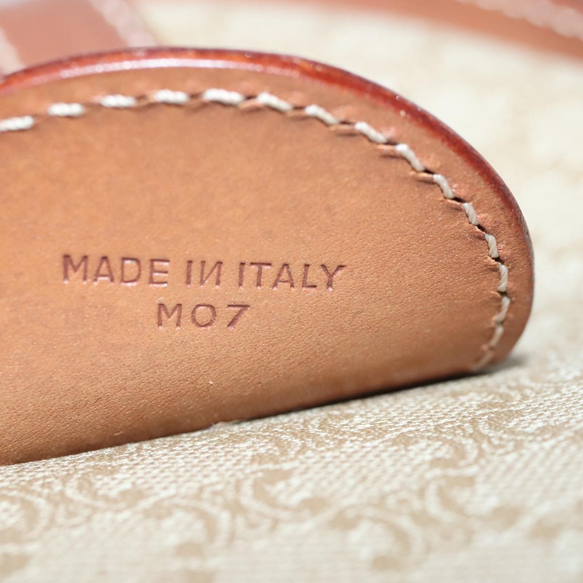 Celine Vintage Macadam Boston bag Canvas, BEIGE, CANVAS, Travel bag