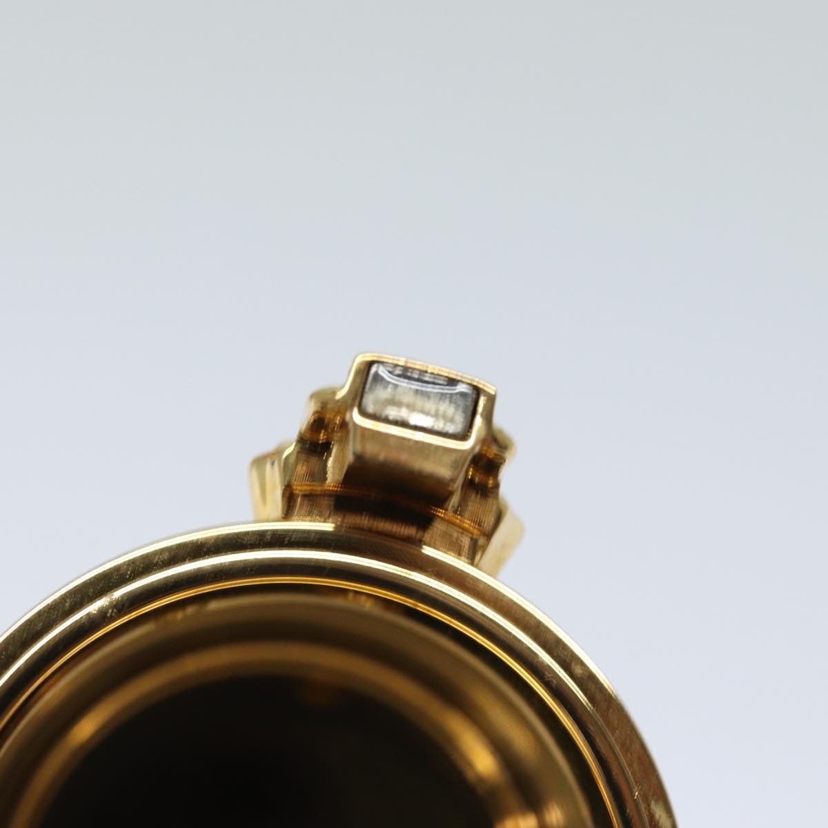 Louis Vuitton Lipstick Case on Chain Monogram Canvas, BROWN, CANVAS, Clutche & pouche