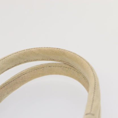 Prada Canapa Tote Rhinestone Embellished Canvas, GRAY, CANVAS, Tote bag