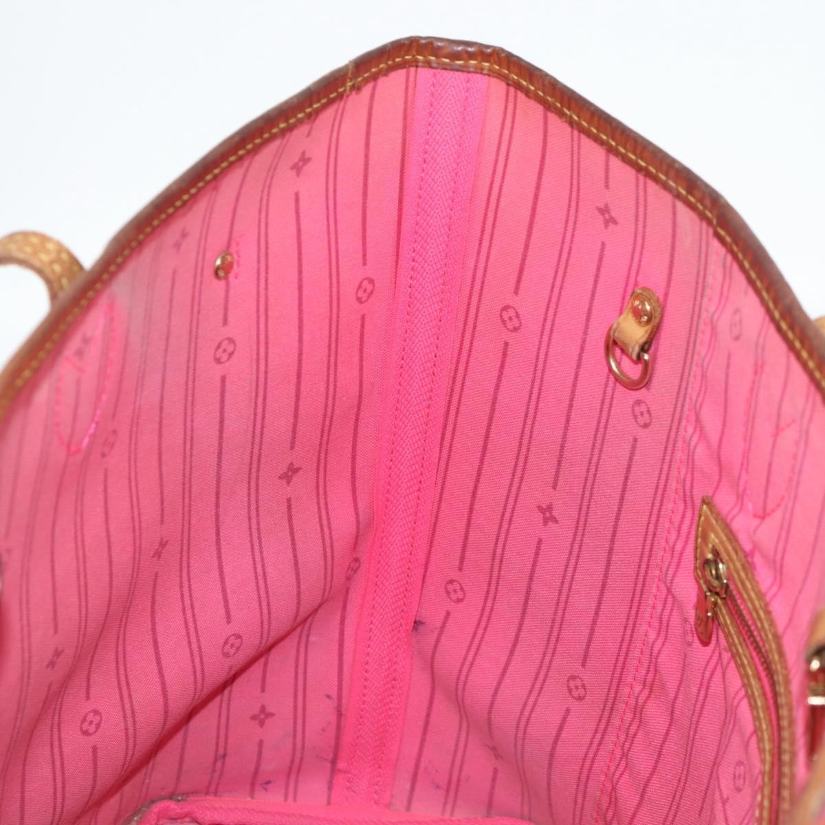 Louis Vuitton Neverfull NM Tote Limited edition printed canvas, BROWN, CANVAS, Tote bag