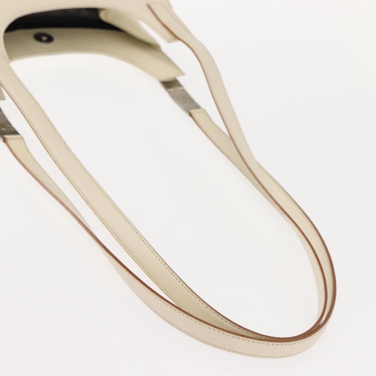 Salvatore Ferragamo Shoulder Bag Leather, ECRU, LEATHER, Shoulder bag