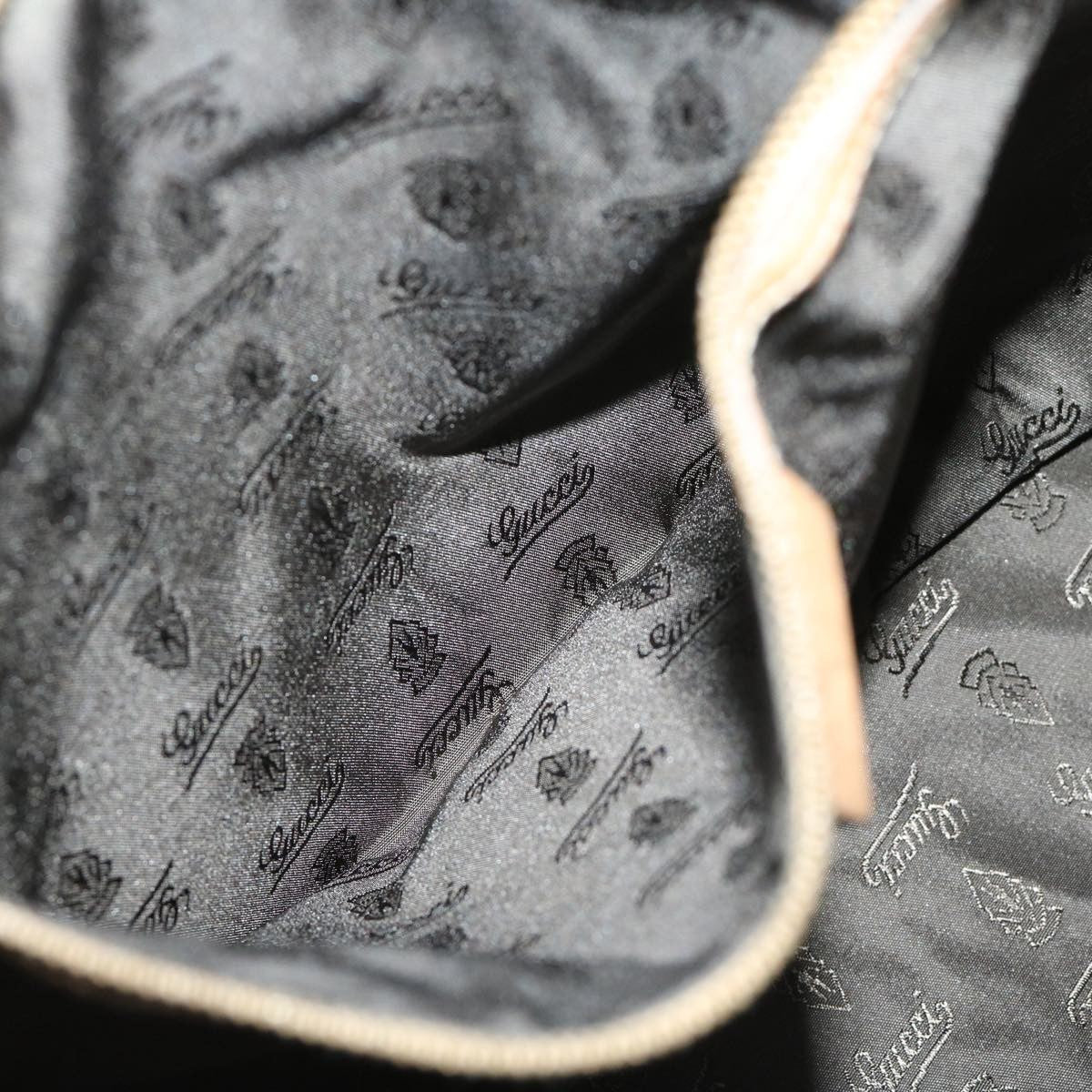 Gucci Vintage Horsebit Shoulder bag Leather, BEIGE, LEATHER, Shoulder bag