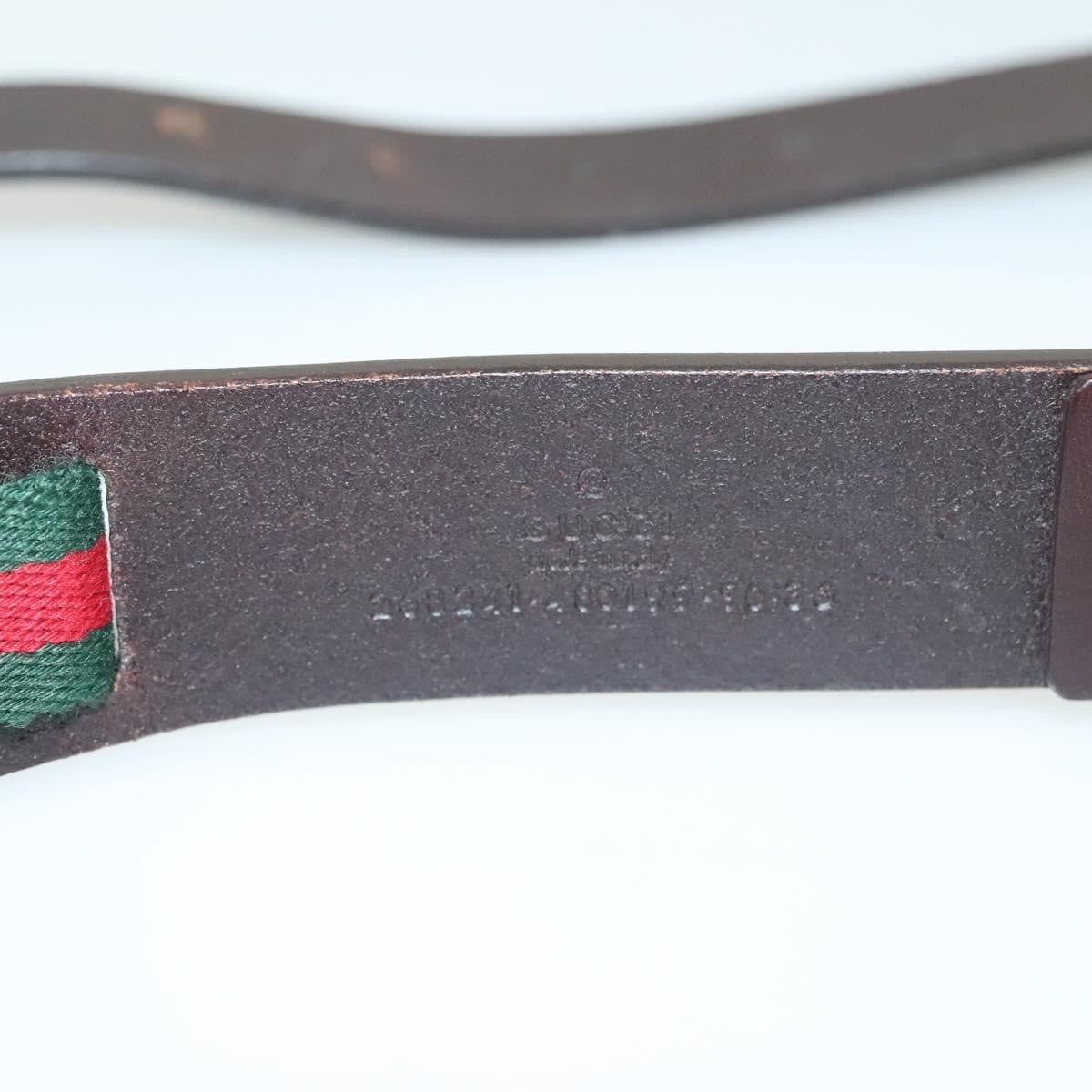 Gucci Web Belt Canvas and Leather, BLACK, LEATHER, Belts