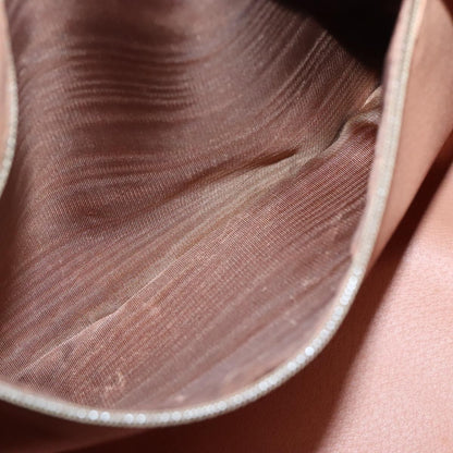 Celine Macadam Handbag Macadam with leather, BROWN, CANVAS, Handbag