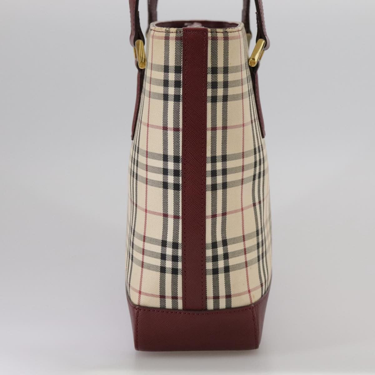 Burberry Nova Check Tote canvas check pattern, BEIGE, CANVAS, Tote bag