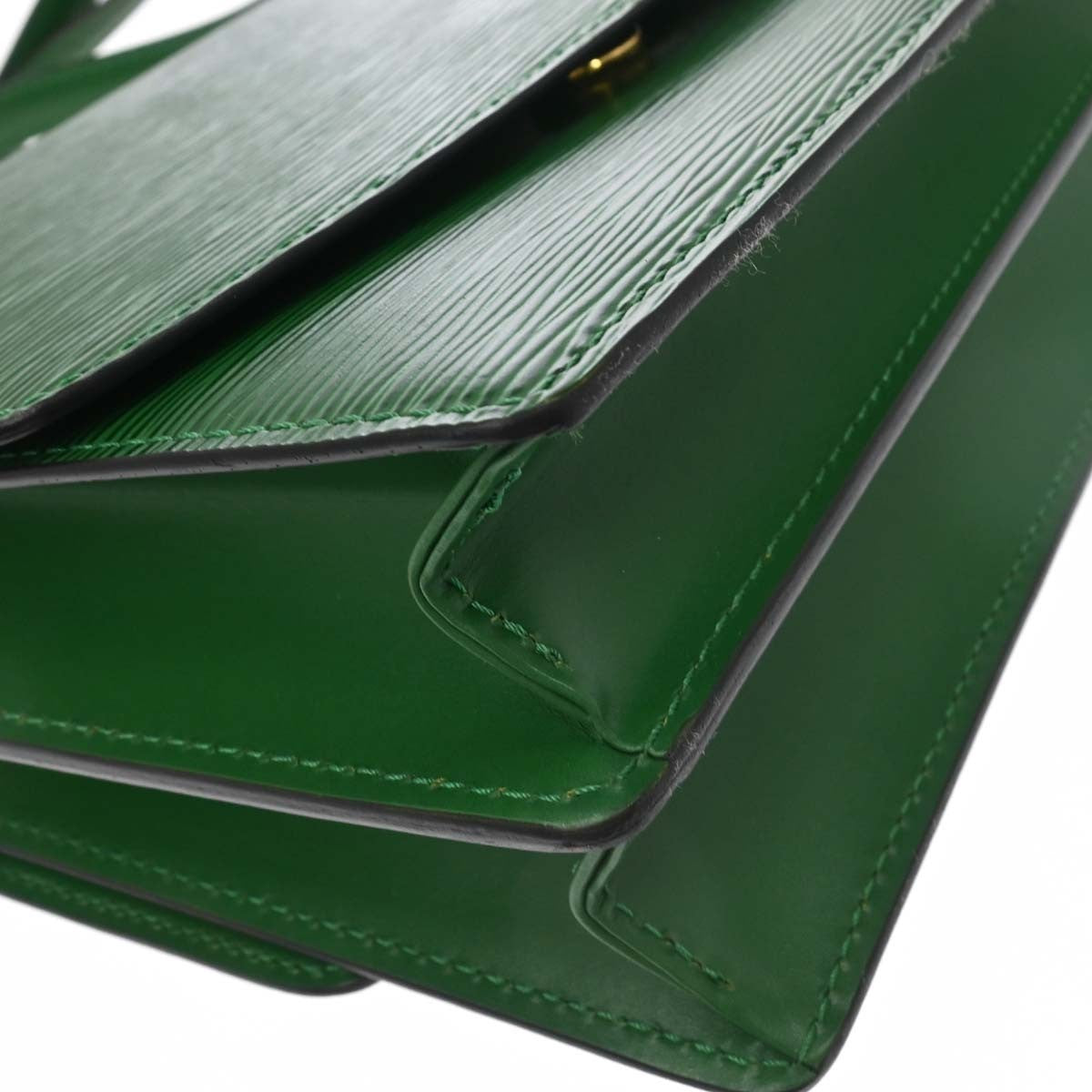 Louis Vuitton Grenelle Shoulder Bag Epi Leather, Green, Leather, Shoulder Bag
