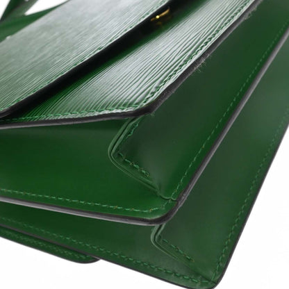 Louis Vuitton Grenelle Shoulder Bag Epi Leather, Green, Leather, Shoulder Bag