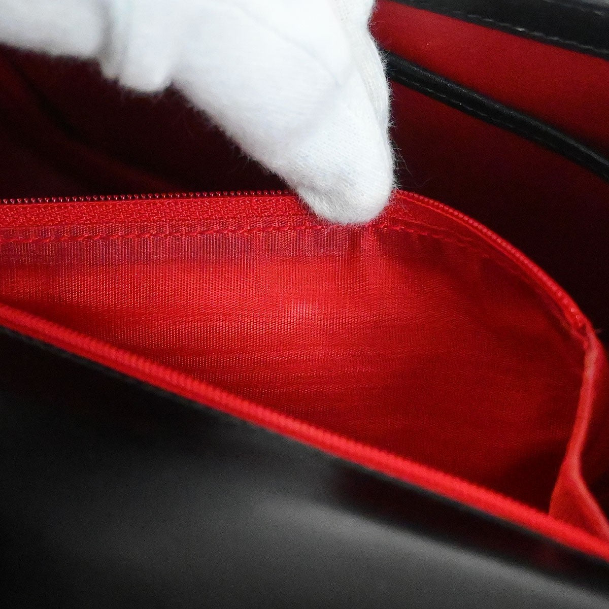 Gucci Vintage Bamboo Top Handle Bag Leather, BLACK, LEATHER, Handbag