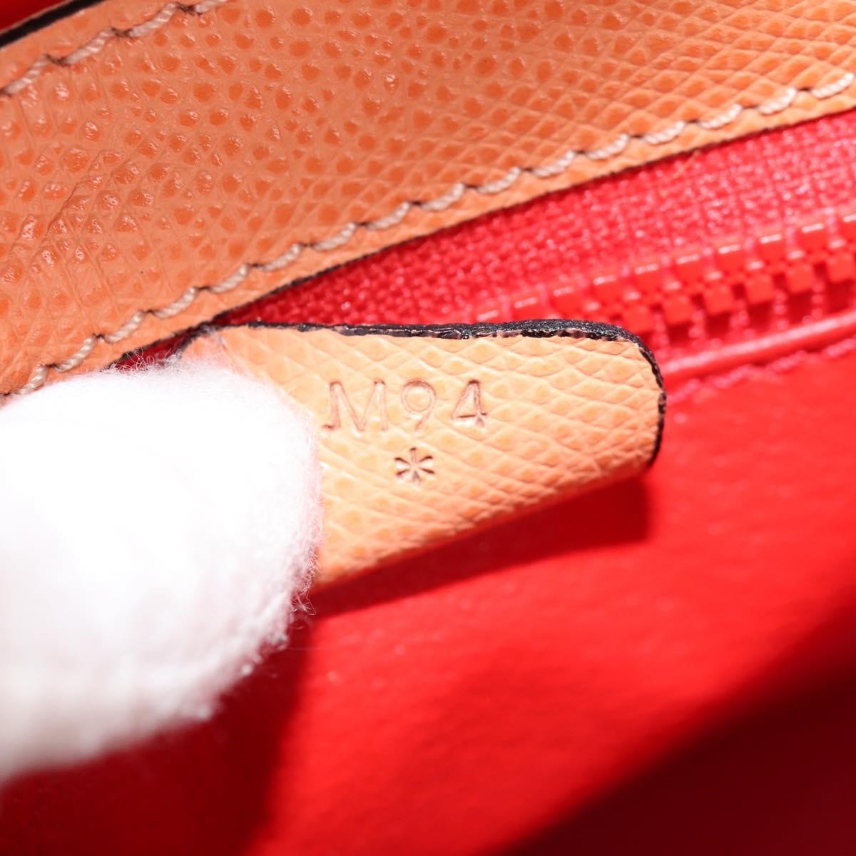 Celine Vintage Convertible Turnlock Top Handle Bag Leather, ORANGE, LEATHER, Handbag