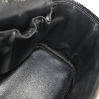 Chanel Vintage Timeless Cosmetic Case Caviar, BLACK, LEATHER, Clutche & pouche