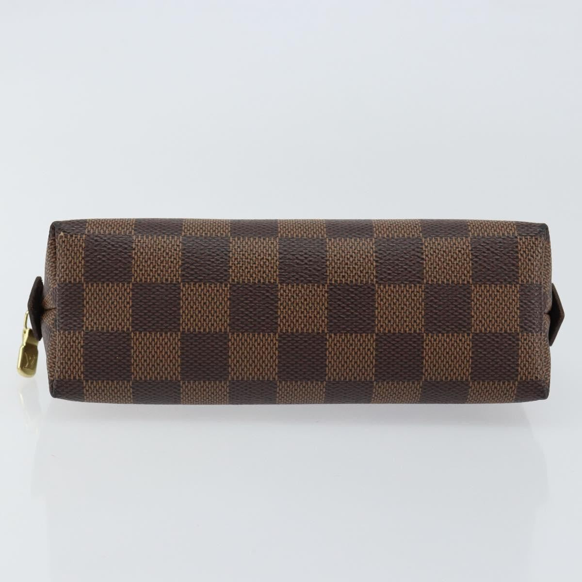 Louis Vuitton Cosmetic Pouch Damier, BROWN, CANVAS, Clutche & pouche