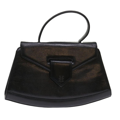 Givenchy Vintage Handbag Leather, BLACK, LEATHER, Handbag