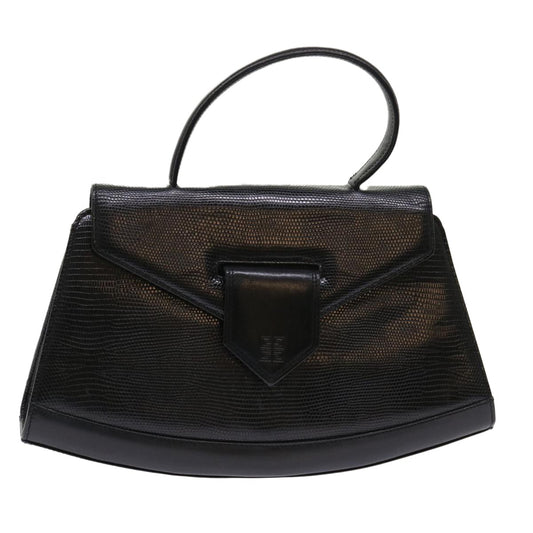 Givenchy Vintage Handbag Leather, BLACK, LEATHER, Handbag