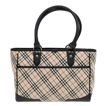 Burberry Nova Check Tote canvas check pattern, BEIGE, CANVAS, Tote bag