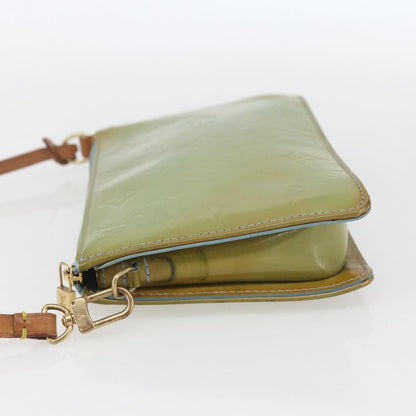 Louis Vuitton Lexington Pochette Monogram Vernis, GREEN, PATENT_LEATHER, Clutche & pouche