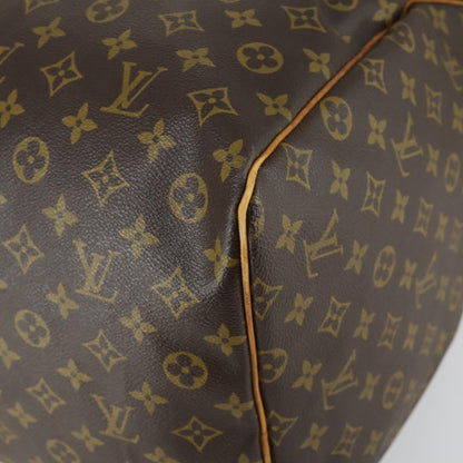 Louis Vuitton Keepall Bag Monogram Canvas, BROWN, CANVAS, Travel bag