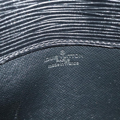 Louis Vuitton Cartouchiere Handbag Epi Leather, BLACK, LEATHER, Handbag