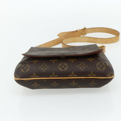 Louis Vuitton Musette Salsa Handbag Monogram Canvas, Brown, Canvas, Shoulder Bag