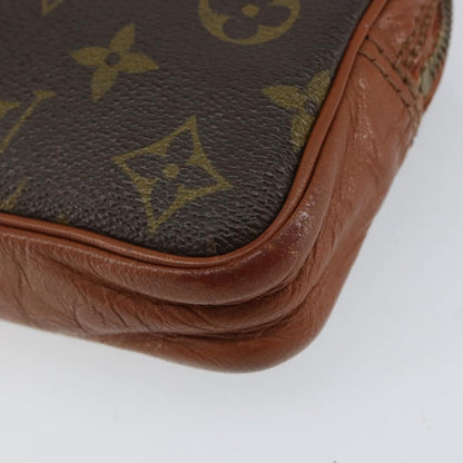 Louis Vuitton Pochette Sports Monogram Canvas, BROWN, CANVAS, Clutche & pouche