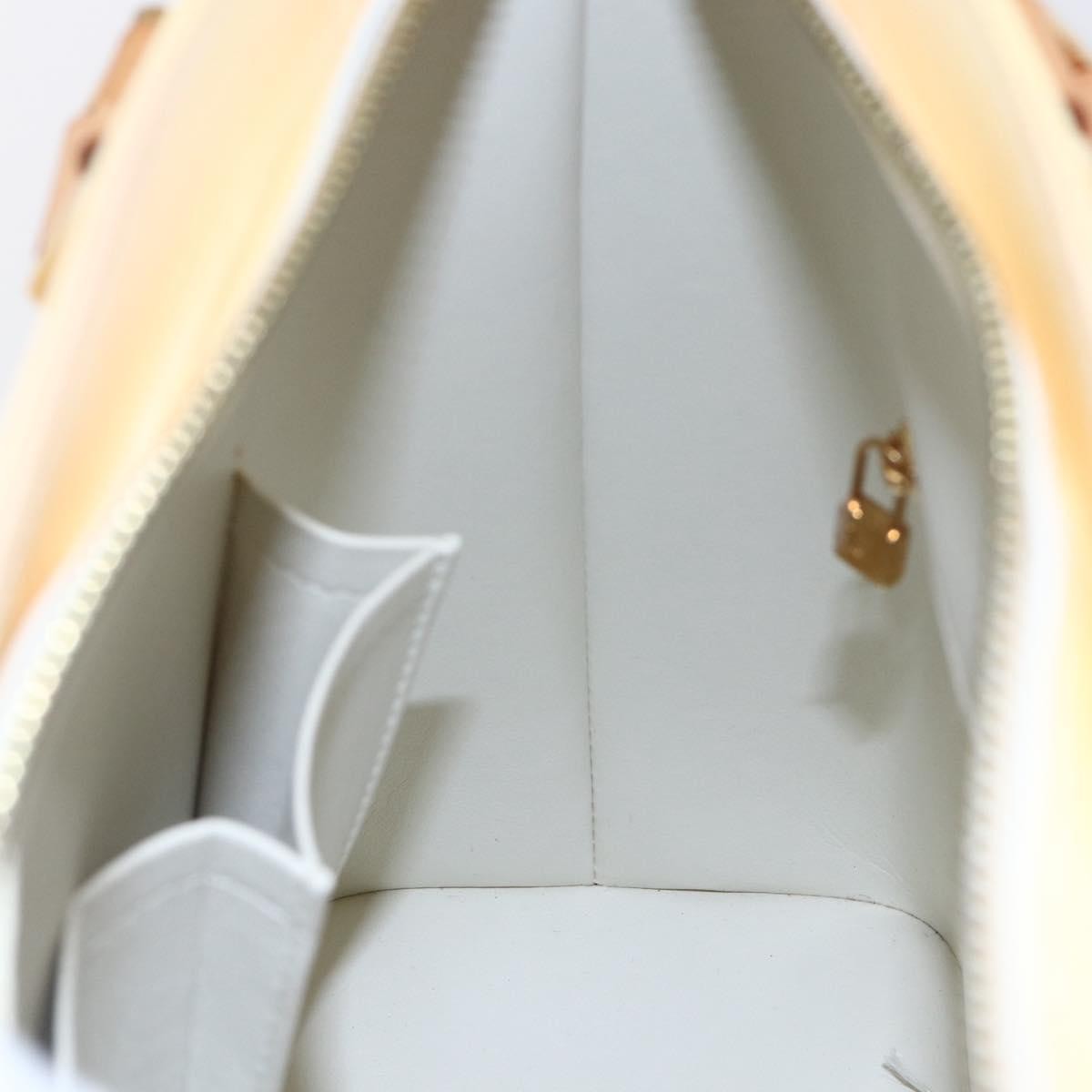 Louis Vuitton Houston Handbag Monogram Vernis, BEIGE, PATENT_LEATHER, Handbag