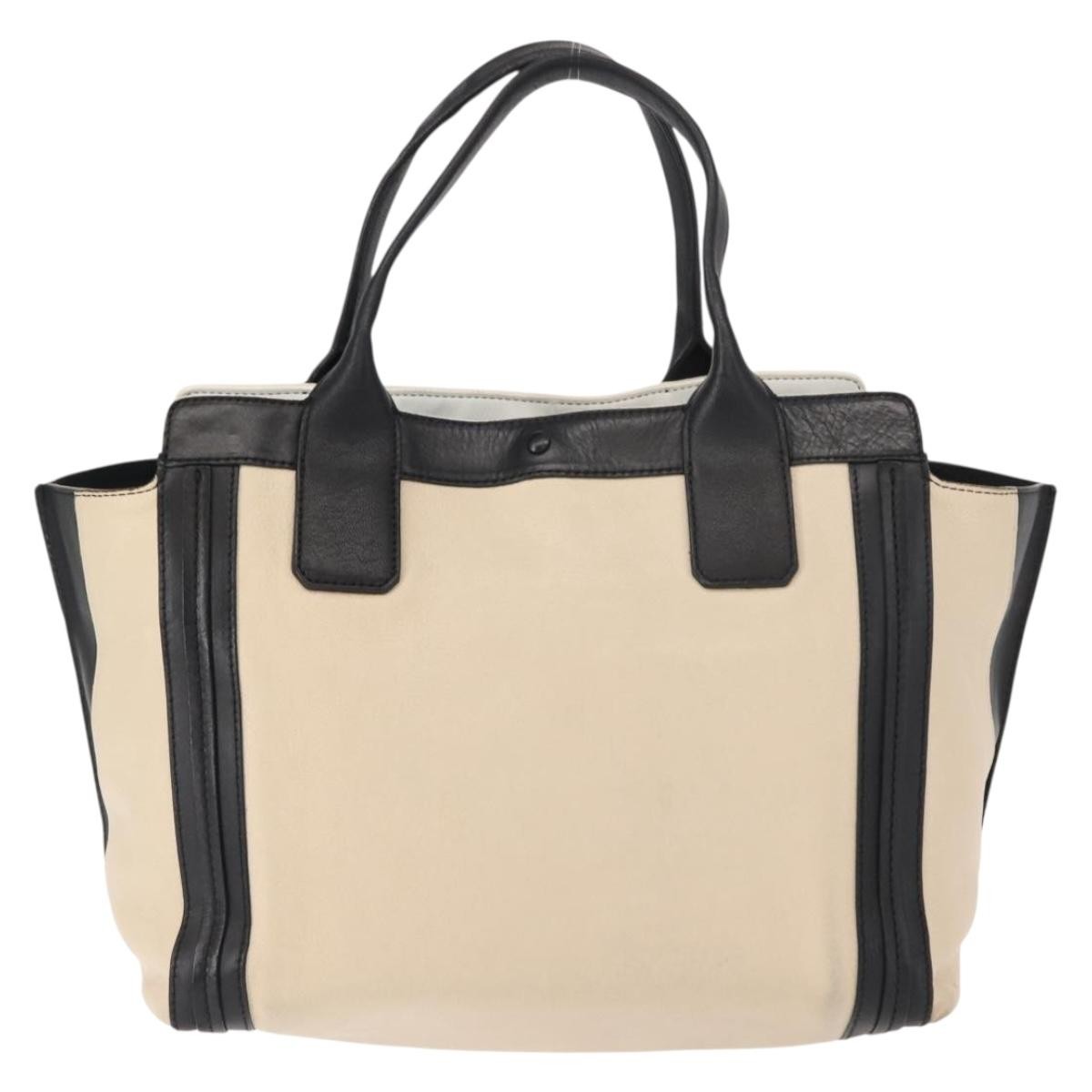 Chloe Alison East West Tote Leather, BEIGE, LEATHER, Handbag