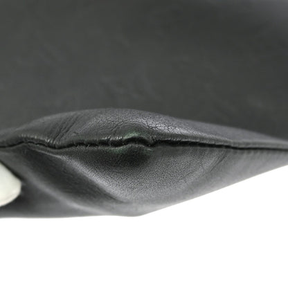 Louis Vuitton Discovery Pochette Monogram Shadow Leather, BLACK, LEATHER, Clutche & pouche