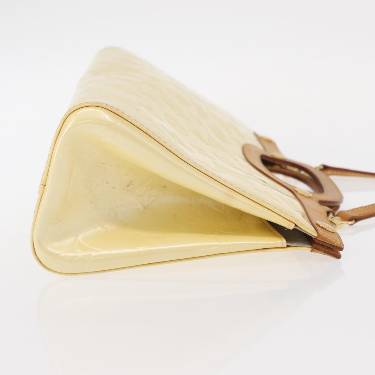 Louis Vuitton Roxbury Drive Handbag Monogram Vernis, YELLOW, PATENT_LEATHER, Handbag