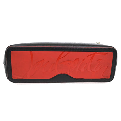 Christian Louboutin Cabata Empire Tote Studded Leather, BLACK, LEATHER, Handbag