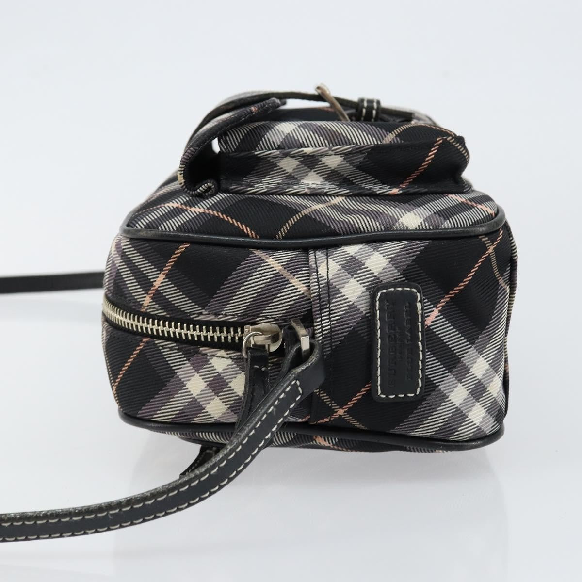 Burberry Nova Check Blue Label Nylon, BLACK, NYLON, Travel bag