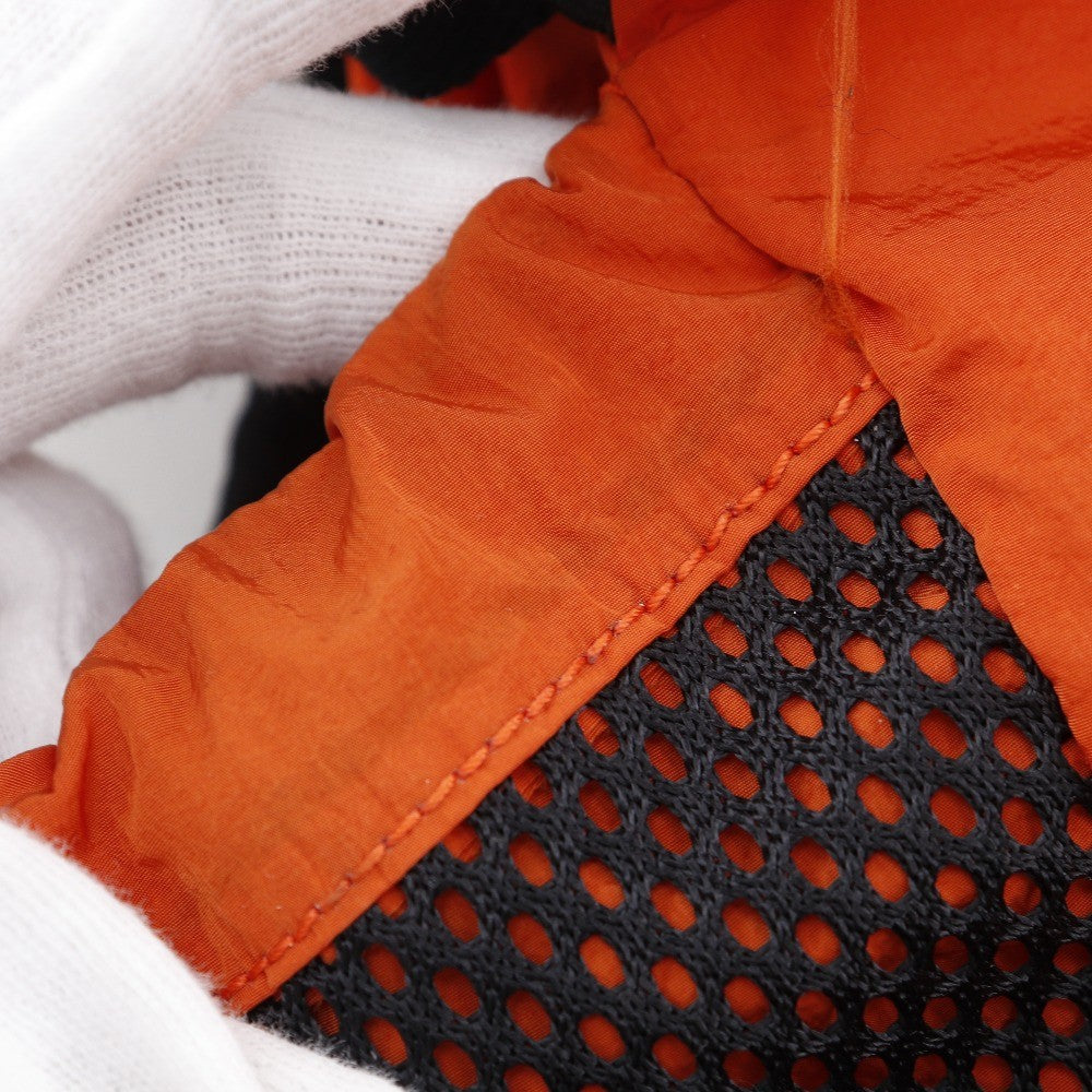 Bottega Veneta Paper Touch Backpack Nylon, ORANGE, NYLON, Backpack