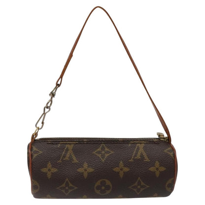 Louis Vuitton Papillon Pochette Monogram Canvas, BROWN, CANVAS, Handbag