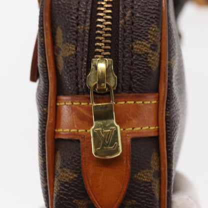 Louis Vuitton Pochette Marly Bandouliere Bag Monogram Canvas, BROWN, CANVAS, Clutche & pouche