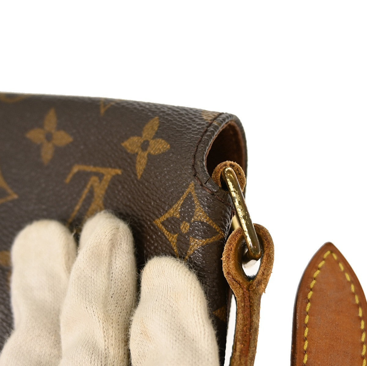 Louis Vuitton Musette Salsa Handbag Monogram Canvas, BROWN, CANVAS, Shoulder bag