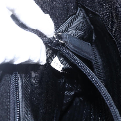 Prada Vintage Handbag Cotton, BLACK, COTTON, Handbag