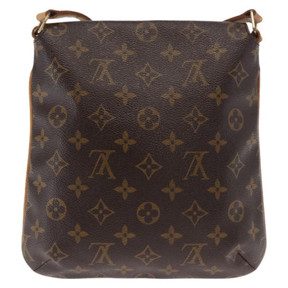 Louis Vuitton Musette Salsa Handbag Monogram Canvas, BROWN, CANVAS, Shoulder bag