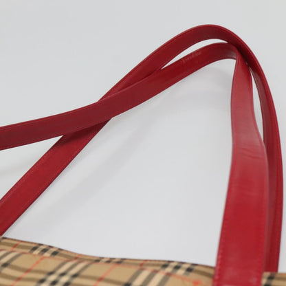 Burberry Nova Check Tote canvas check pattern, BEIGE, CANVAS, Tote bag