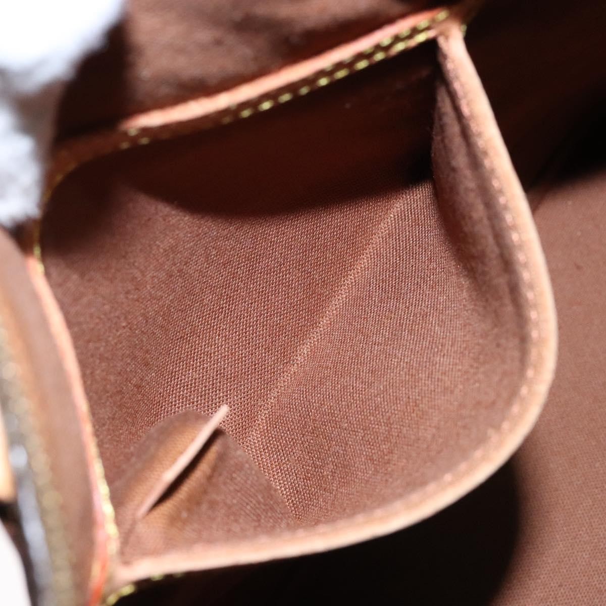 Louis Vuitton Alma Handbag Monogram Canvas, BROWN, CANVAS, Handbag