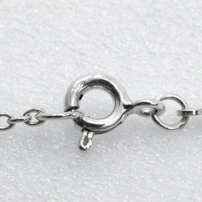 Tiffany & Co. Elsa Peretti Open Heart Pendant Necklace Sterling Silver, SILVER, SILVER, Necklace