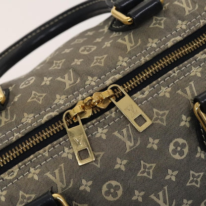 Louis Vuitton Speedy Bandouliere Bag Monogram Idylle, GRAY, CANVAS, Handbag
