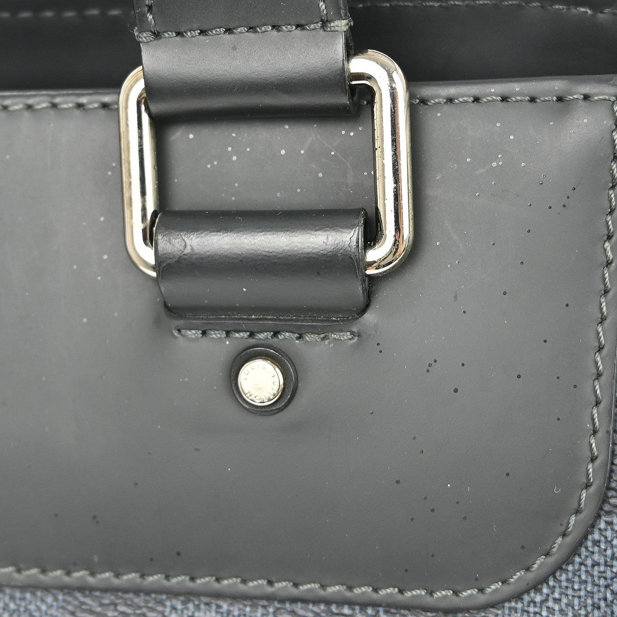 Louis Vuitton Cabas Voyage Damier Cobalt, Black, Canvas, Tote Bag