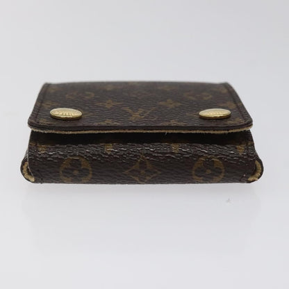 Louis Vuitton CASE JEWELRY BOX Canvas, BROWN, CANVAS, Wallets