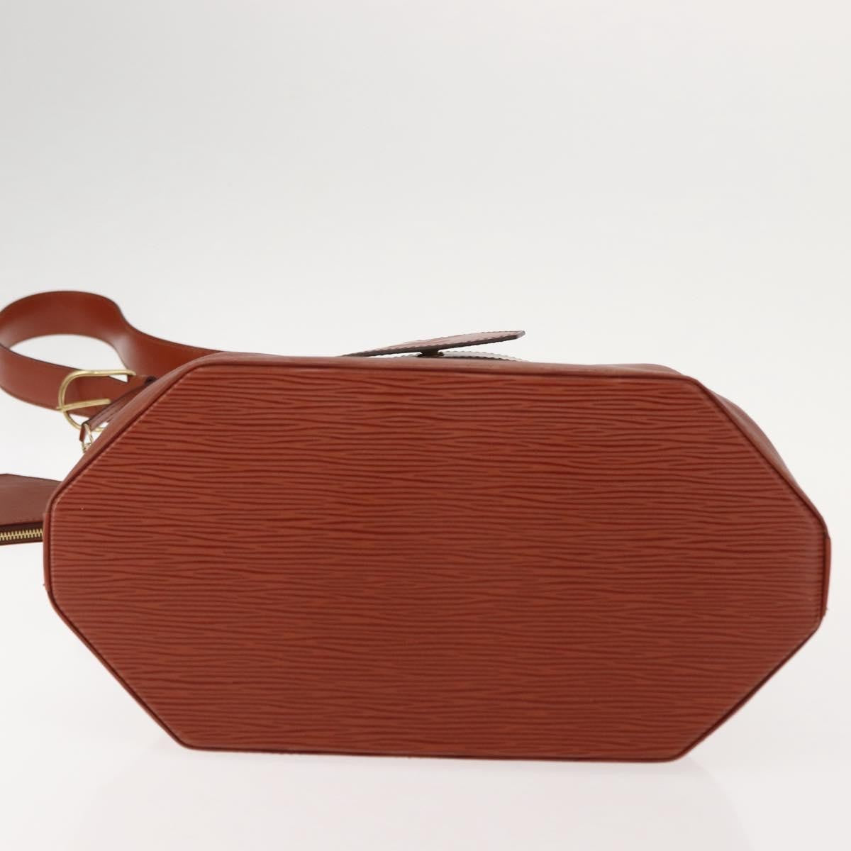 Louis Vuitton Vintage Sac d'Epaule Handbag Epi Leather, BROWN, LEATHER, Shoulder bag
