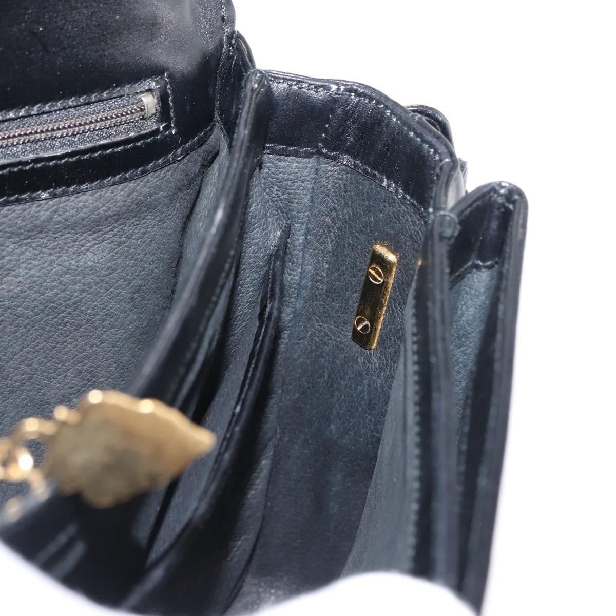 Gucci Vintage Shoulder Bag Leather, BLACK, LEATHER, Shoulder bag