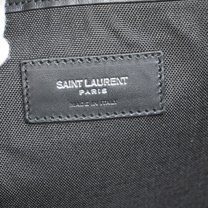 Saint Laurent City Backpack Canvas, YELLOW, CANVAS, Backpack