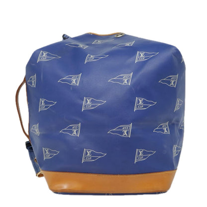 Louis Vuitton Cup Sac Marin Bandouliere Bag Coated Canvas, BLUE, PVC, Shoulder bag