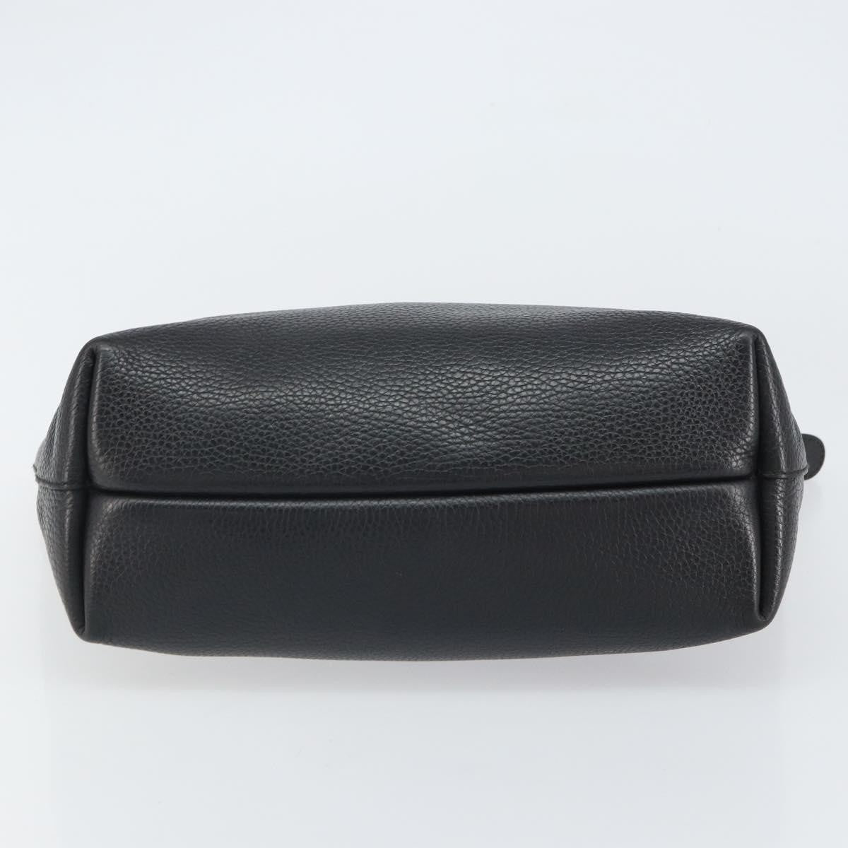 Salvatore Ferragamo Gancini Tote Leather, BLACK, LEATHER, Tote bag