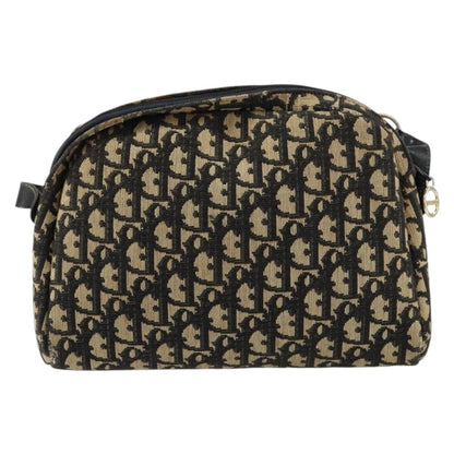 Christian Dior Vintage CD trotter Shoulder bag Canvas, BLACK, CANVAS, Shoulder bag